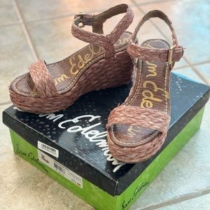 Sam Edelman raffia sandals